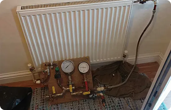 Pressure testing equipment