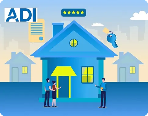 Home buyer survey illustration