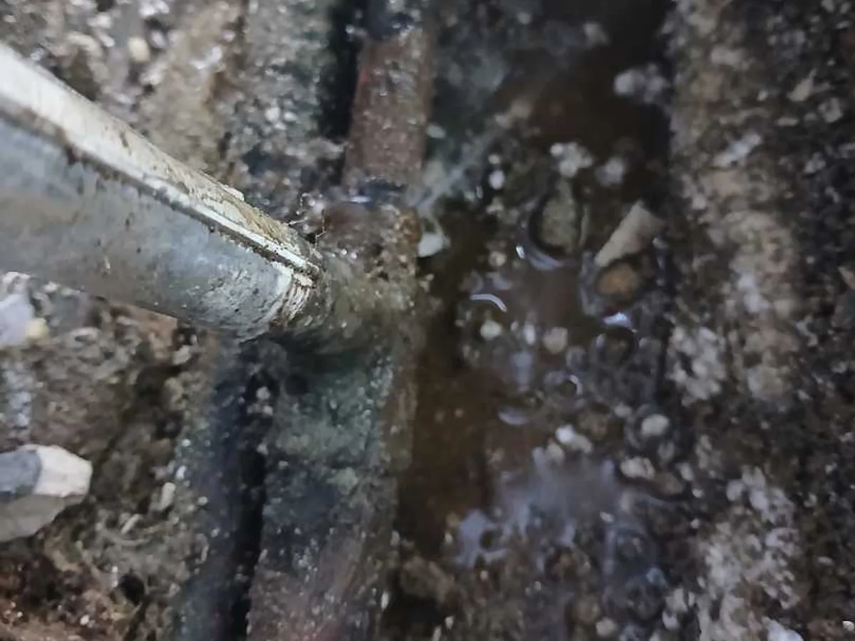Central Heating Leak in Burnham