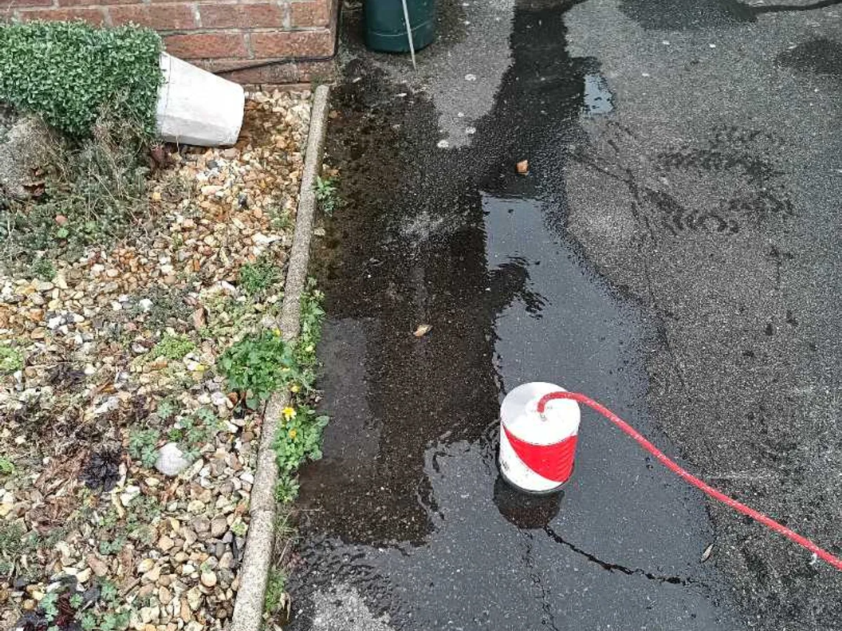 Underground Water Mains Leak in Cricklade