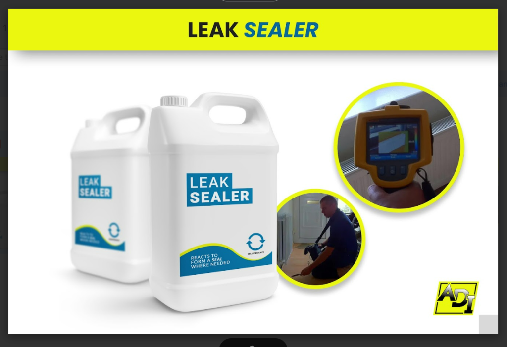 Central Heating Leak Sealer